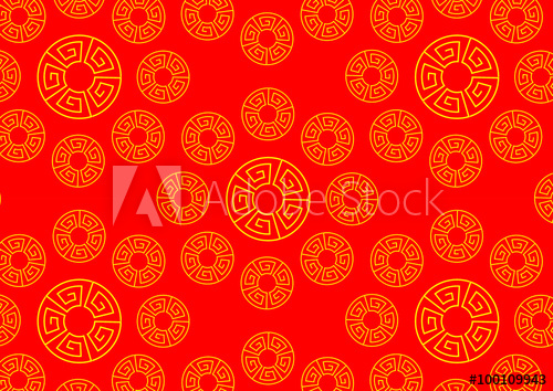 500x354 Chinese Vector Seamless Patterns Endless Texture Can Be Used
