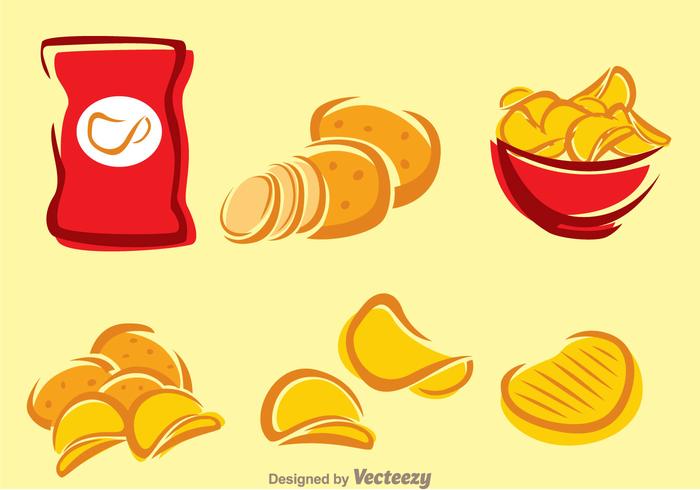 700x490 Potato Chips Icons
