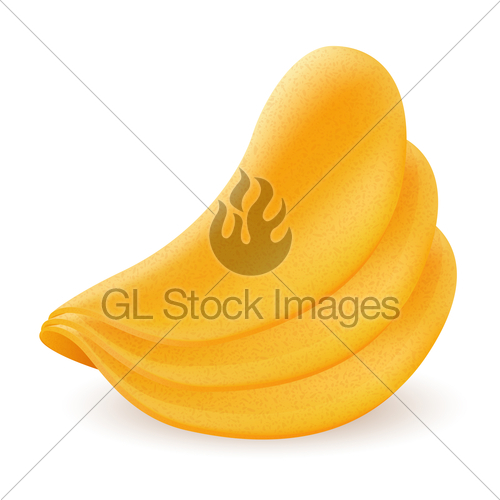 500x500 Potato Chips Vector Illustration Gl Stock Images