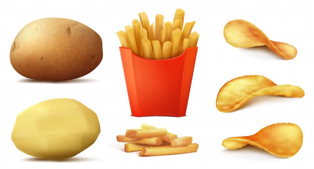 626x338 Potato Chips Vectors, Photos And Free Download