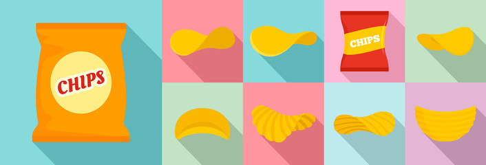 706x240 Bag Of Chips Vector Photos, Royalty Free Images, Graphics, Vectors