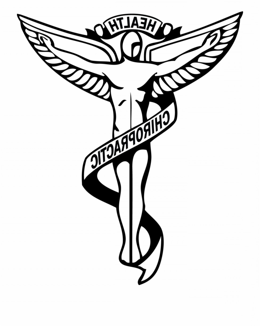 1104x1383 Chiropractic Caduceus Vector Catchsplace