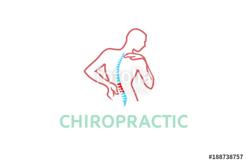500x330 Chiropractic Body Pain Exercice Vector Spine Diagnostics Symbol