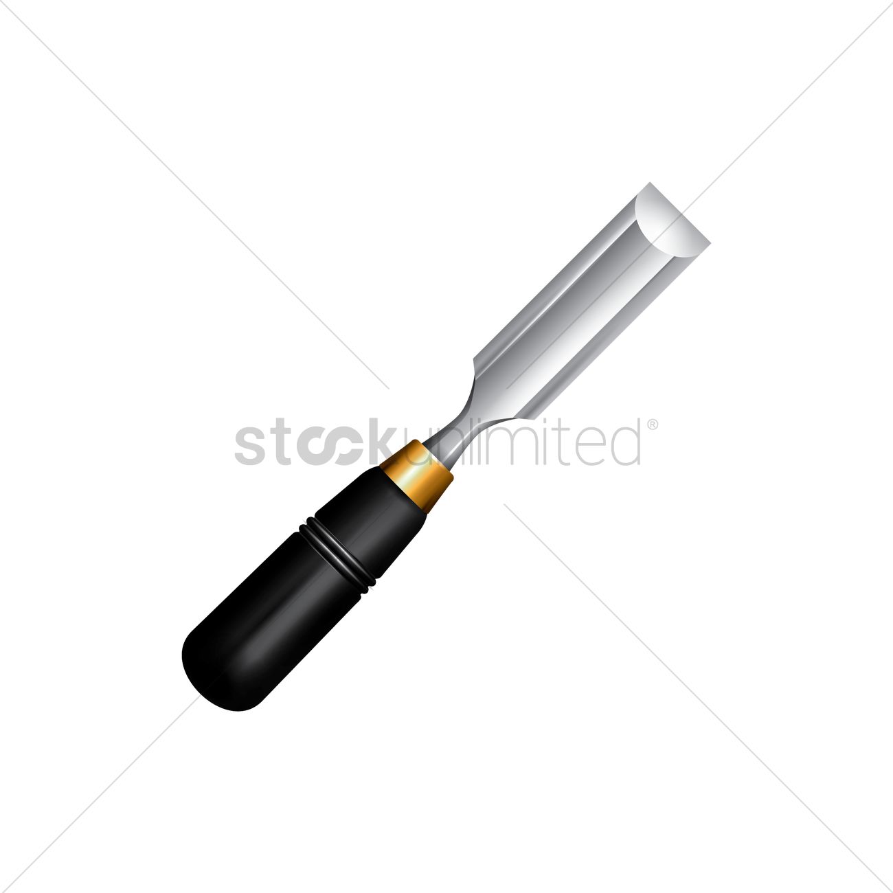 1300x1300 Chisel Vector Image