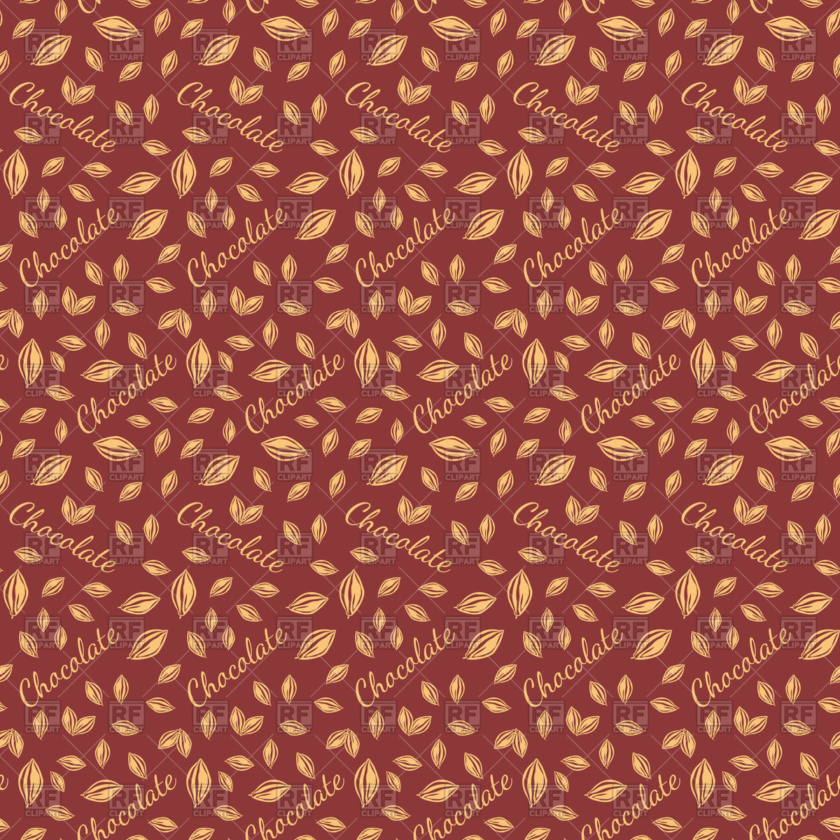 Chocolate Theme Seamless Background Vector Image Of Backgrounds 1200x1200 Chocolate Theme Seamless Background Vector Image Of Backgrounds