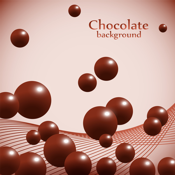 Chocolate Ball Background Vector Material Free Download 600x600 Chocolate Ball Background Vector Material Free Download