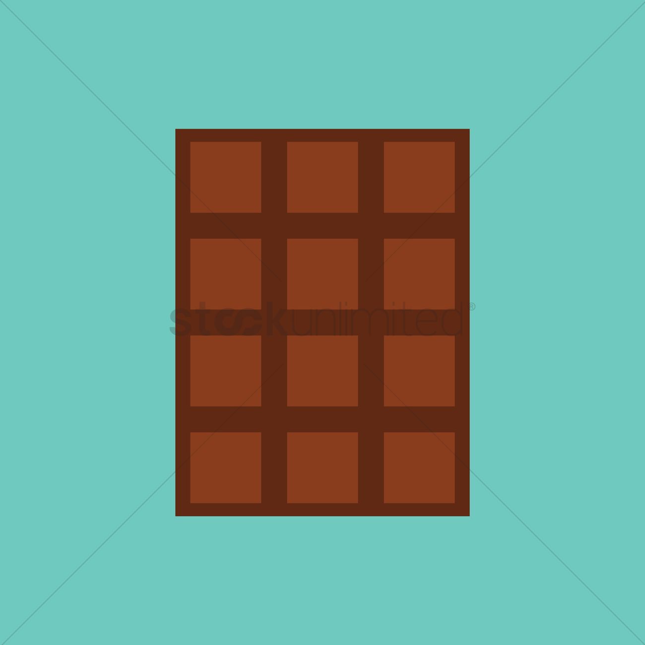 1300x1300 Chocolate Bar Vector Image