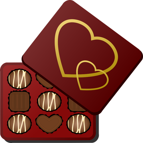 500x500 Chocolate Box Free Clipart