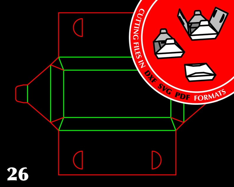794x635 Chocolate Box With Reusable Locks Box Gift Box Template Etsy