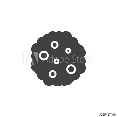 Chocolate Chip Cookie Vector Icon Filled Flat Sign For Mobile 500x500 Chocolate Chip Cookie Vector Icon Filled Flat Sign For Mobile