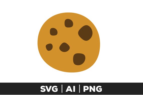 Chocolate Chip Vector at Vectorified.com | Collection of Chocolate Chip ...