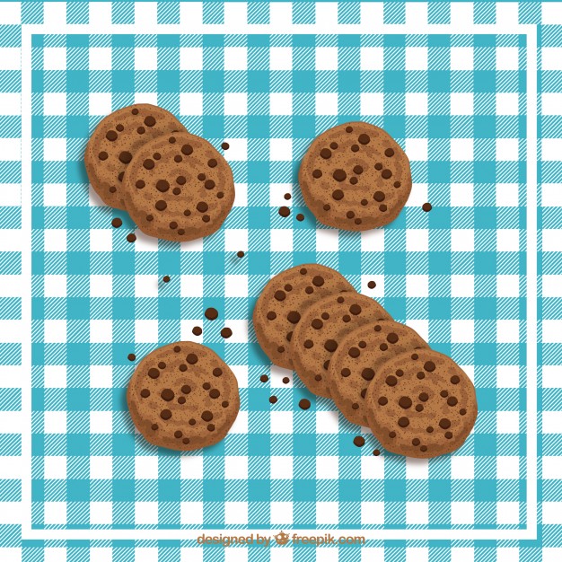 Vector Chocolate Chip Cookie Set Vector Free Download 626x626 Vector Chocolate Chip Cookie Set Vector Free Download