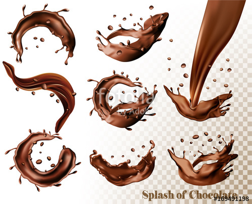 Chocolate Splash Vector