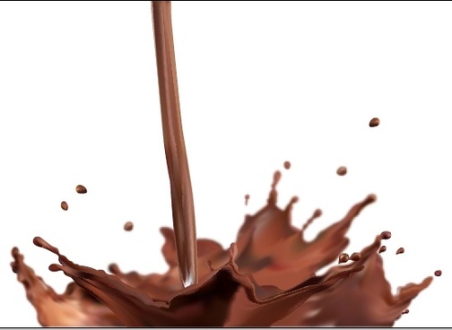 504x368 Chocolate Splash Vector Free Vector Download