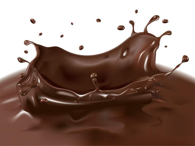 626x469 Close Up Of Chocolate Splash Vector Premium Download