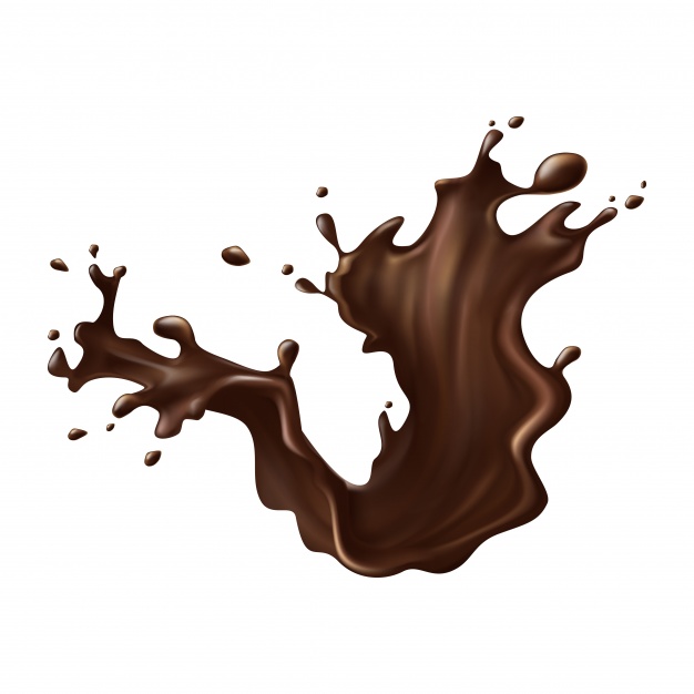 626x626 Hot Chocolate, Cacao Or Coffee Splash Vector Free Download