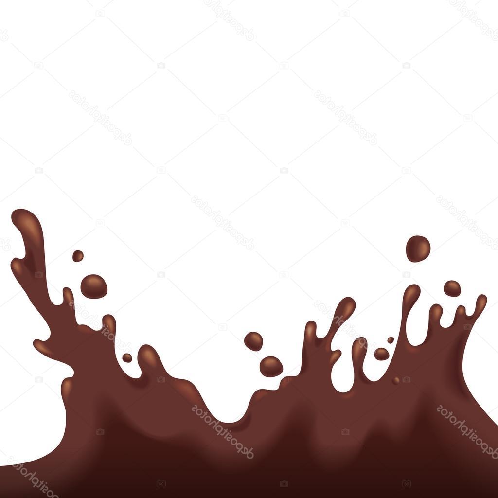 1024x1024 Top Chocolate Splash Vector Design Vector Images Design