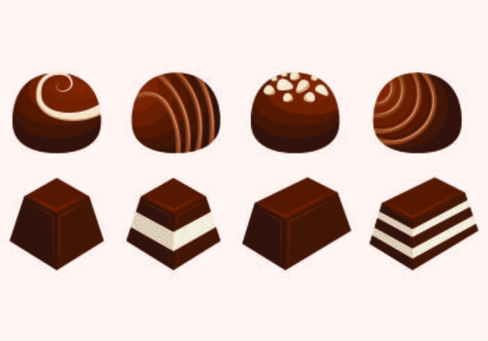 700x490 Set Of Chocolate Vectors