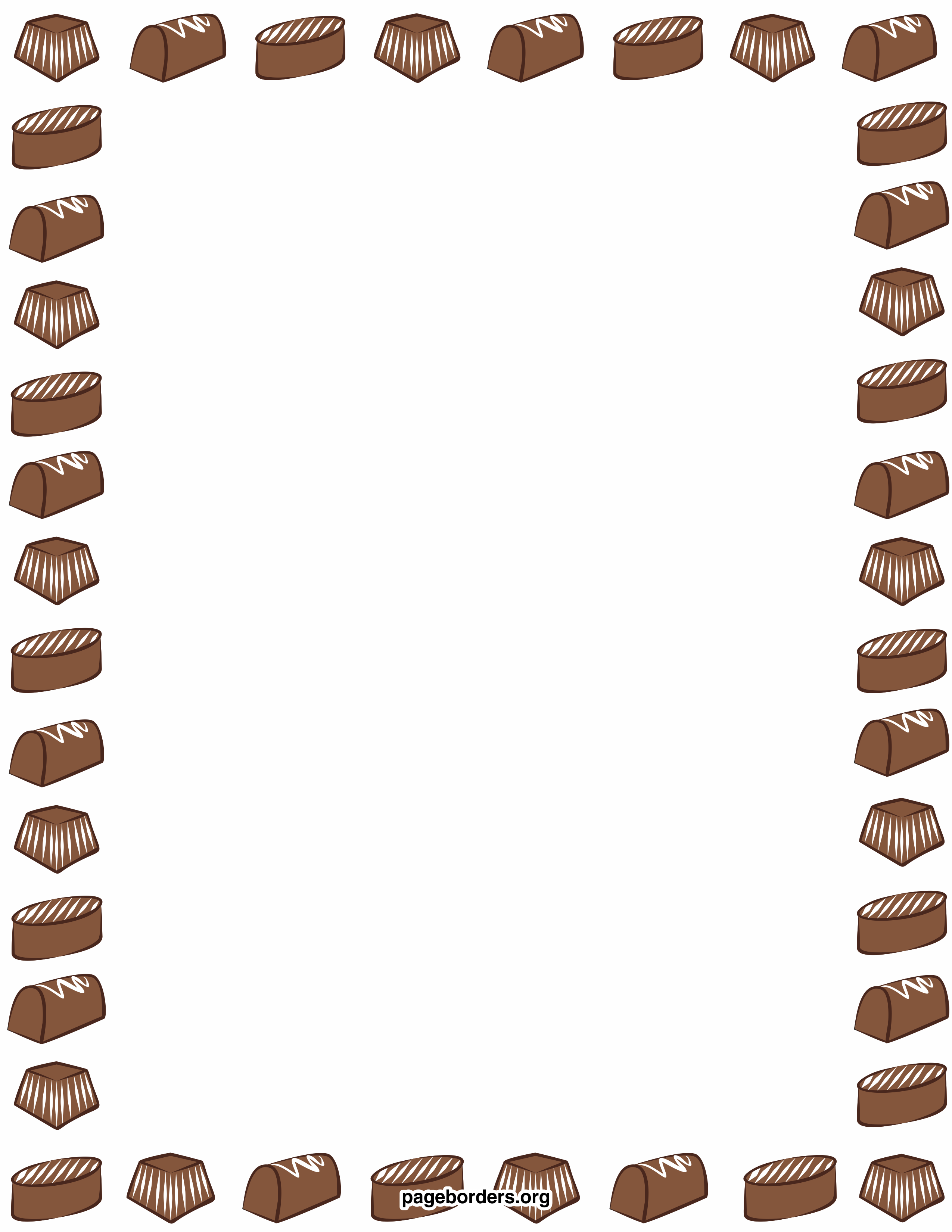 Cliparts For Free Download Chocolate Clipart Brown Chocolate 2550x3300 Cliparts For Free Download Chocolate Clipart Brown Chocolate
