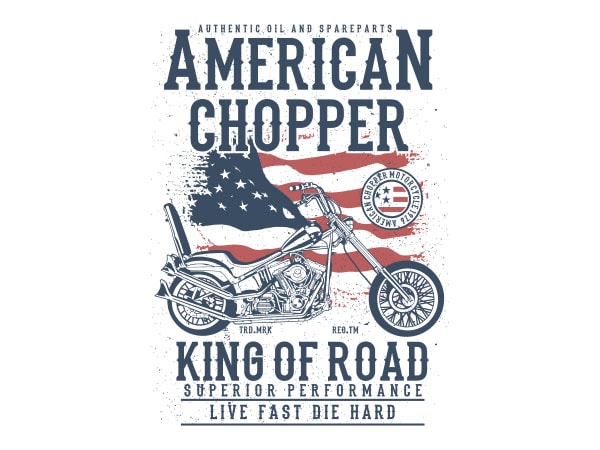 600x450 American Chopper Vector T Shirt Design