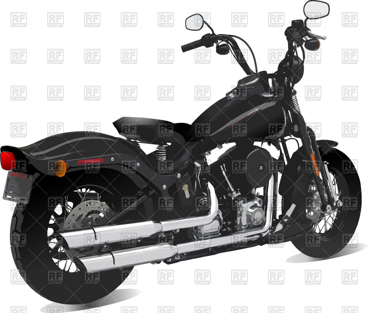 1200x1021 Side View Of Motorcycle