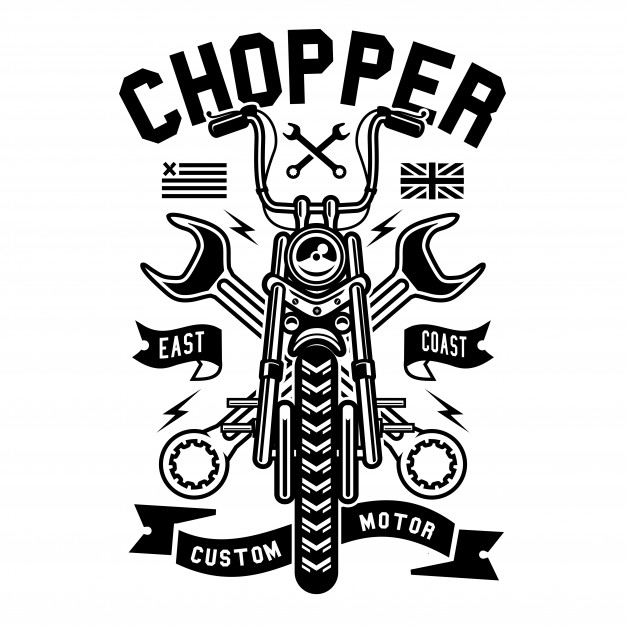 626x626 Chopper Vector Premium Download