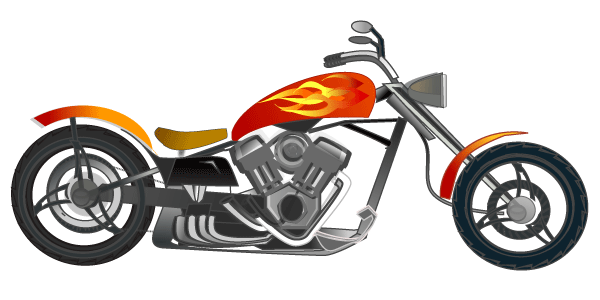 600x300 Chopper Vector Art