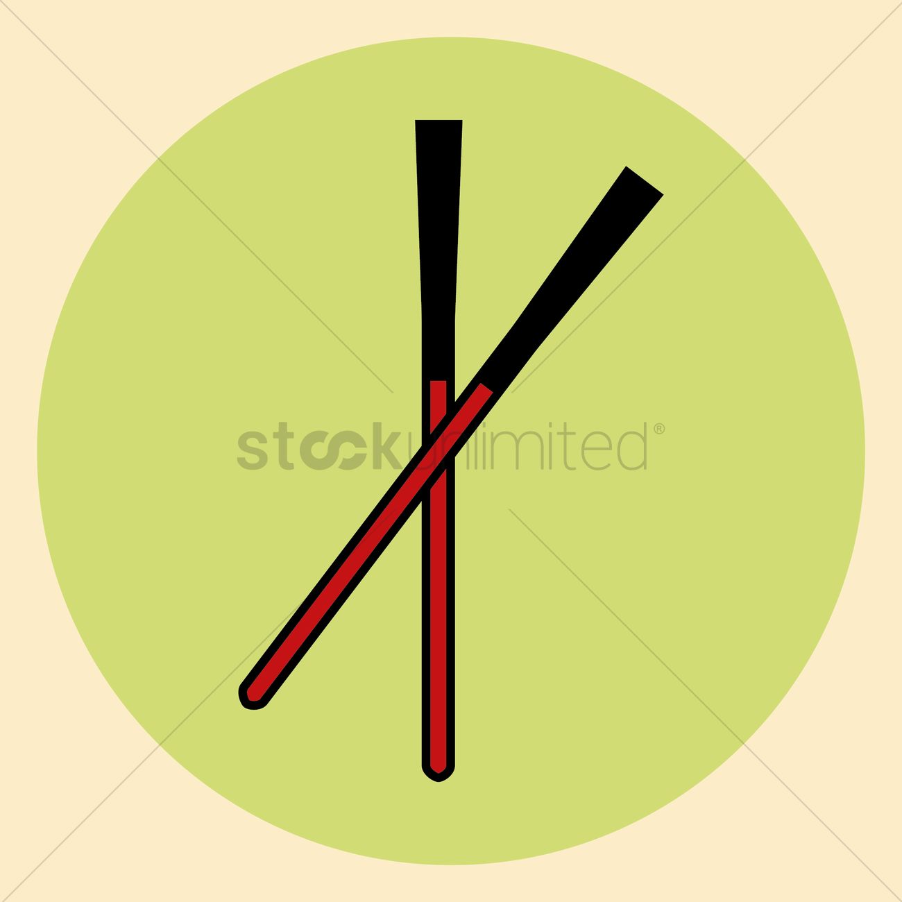 Free Chopsticks Vector Image 1300x1300 Free Chopsticks Vector Image