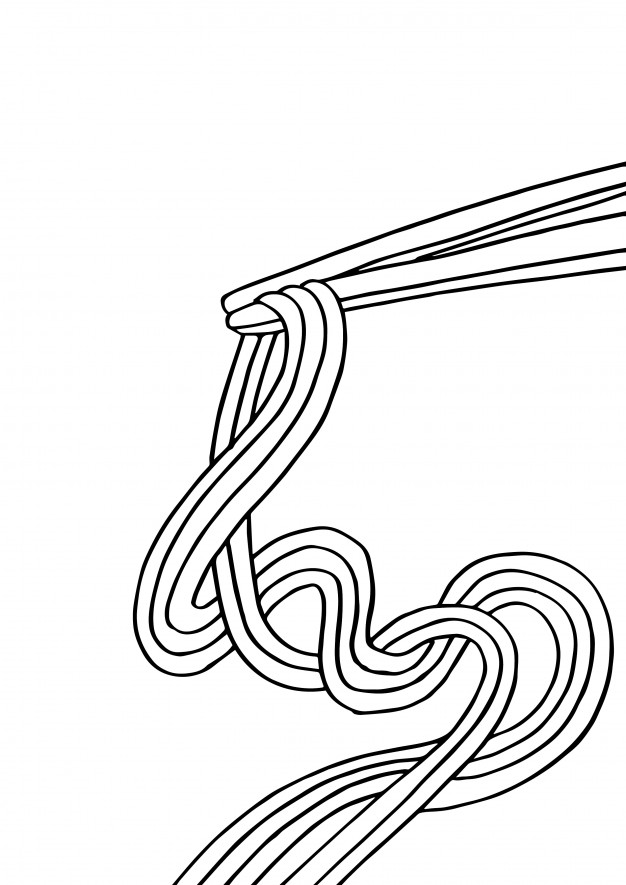 Chinese Noodles And Chopsticks Vector Premium Download 626x885 Chinese Noodles And Chopsticks Vector Premium Download