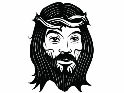 400x300 Jesus Christ Vector Graphics