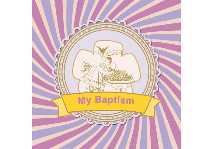 700x490 Christening Vector Background