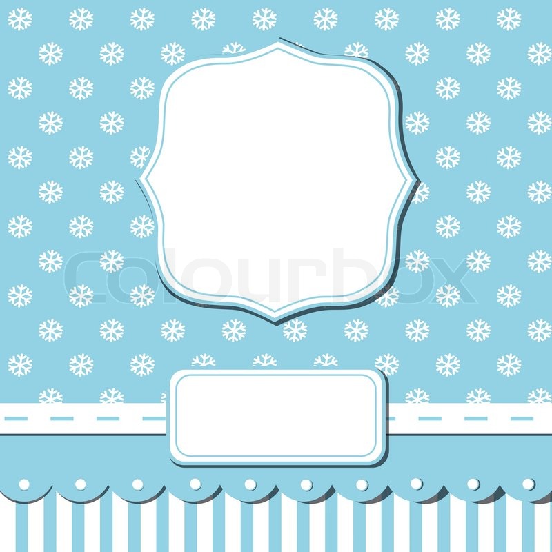 800x800 Scrap Template Of Pretty Christmas Stock Vector Colourbox