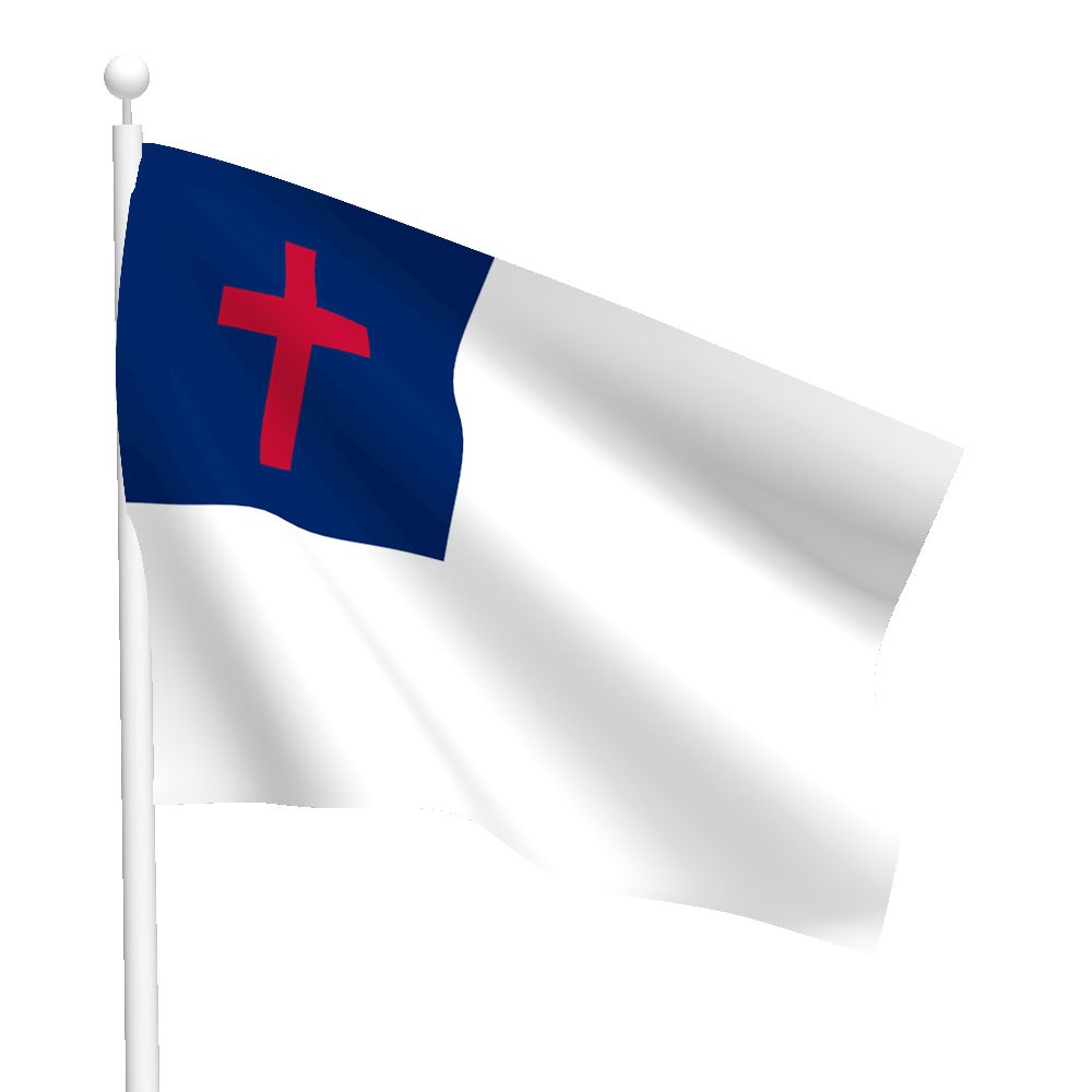 Christian Flag Clip Art 1000x1000 Christian Flag Clip Art