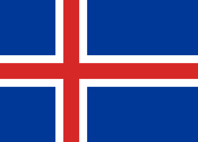 Iceland Flag Vector 400x288 Iceland Flag Vector