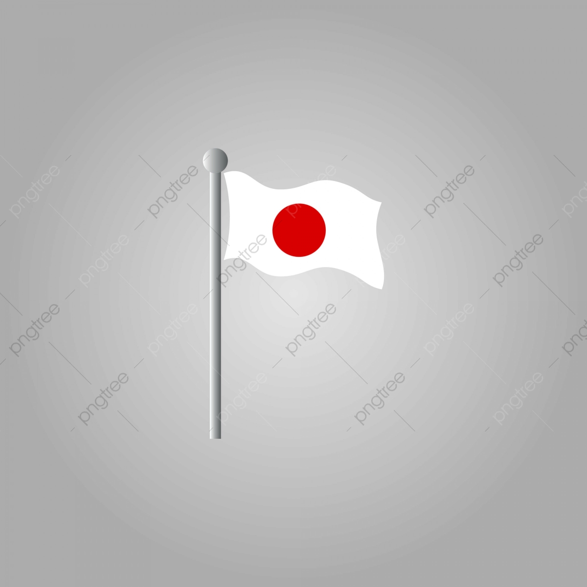 Japan Flag Vector Illustration Colors And Proportion National 1200x1200 Japan Flag Vector Illustration Colors And Proportion National