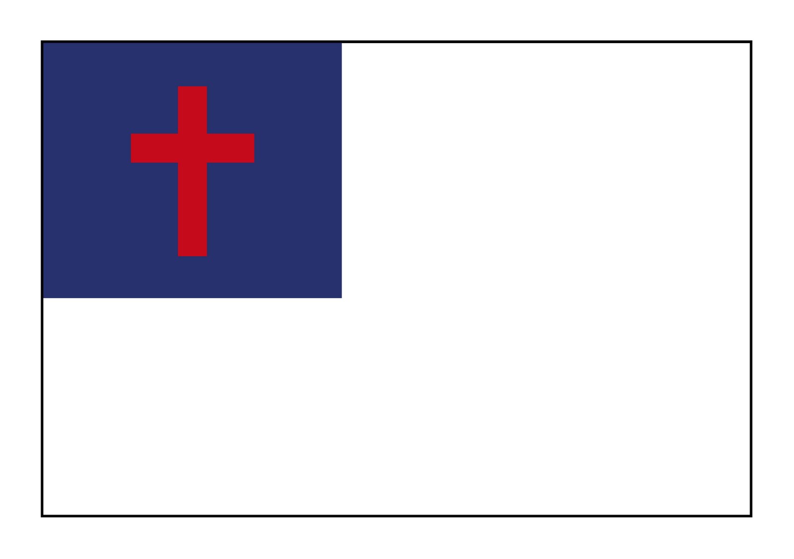 Christian Flag Clip Art 1600x1126 Christian Flag Clip Art