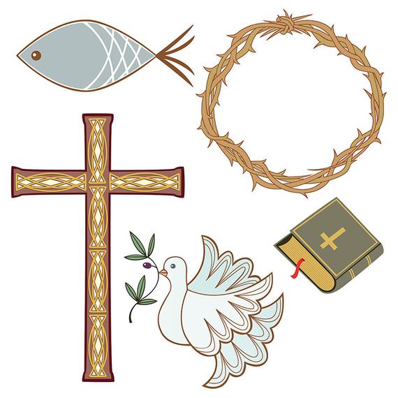 Christian Symbols Vector At Vectorified Com Collection Of Christian