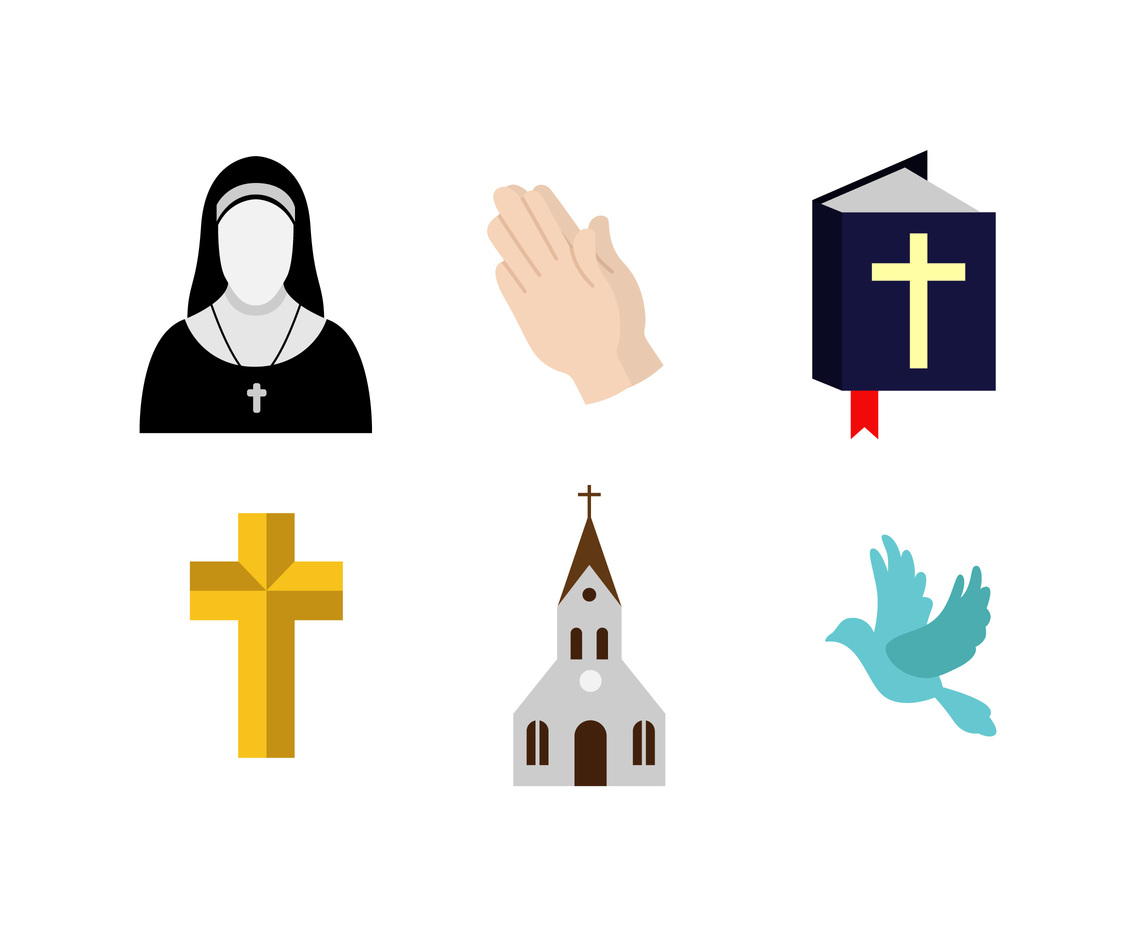 Christian Symbol Vector Set Vector Art Graphics 1136x936 Christian Symbol Vector Set Vector Art Graphics