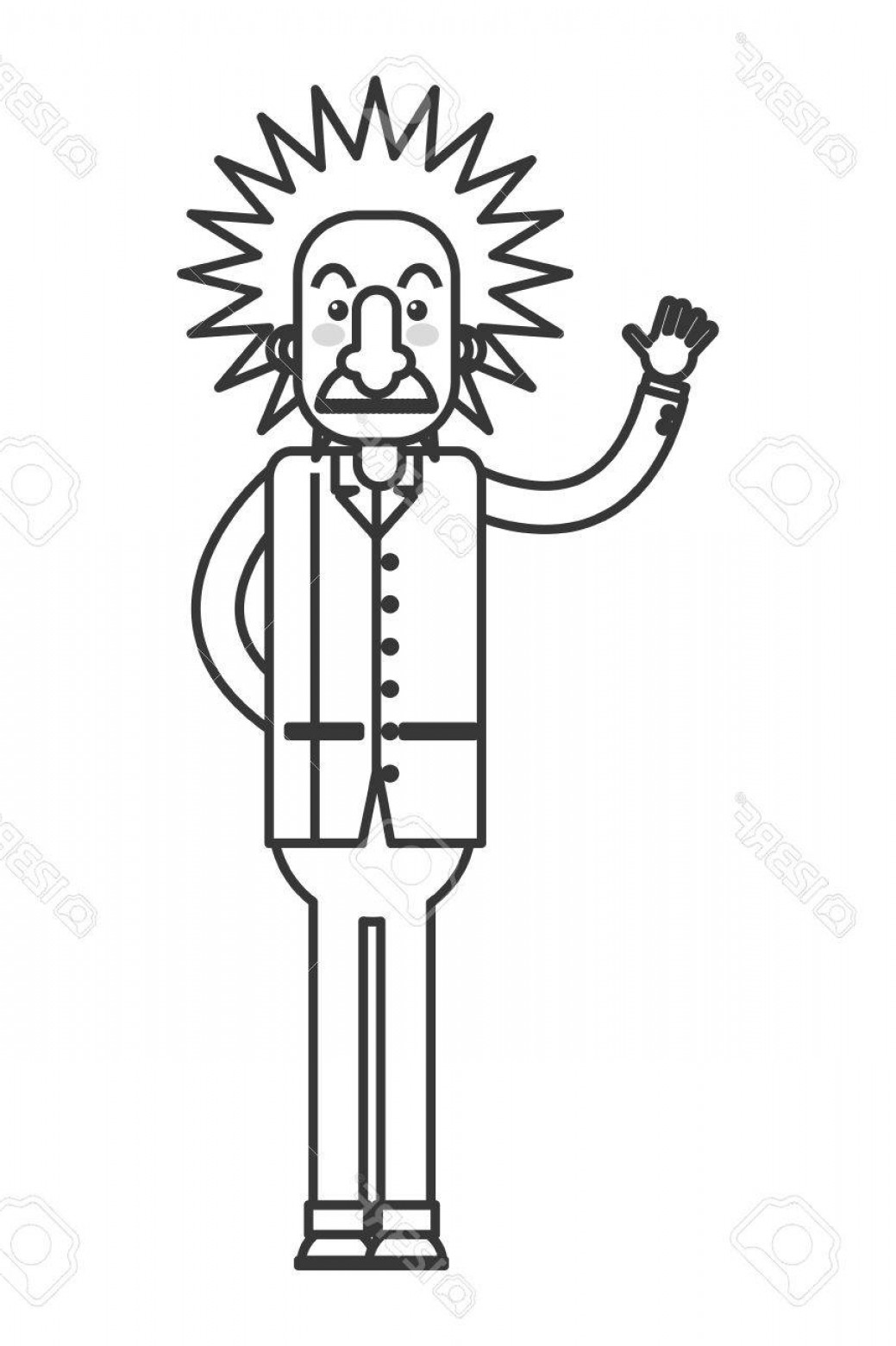 1039x1560 Einstein Stencil Vector Art Graphics Boozeworthy