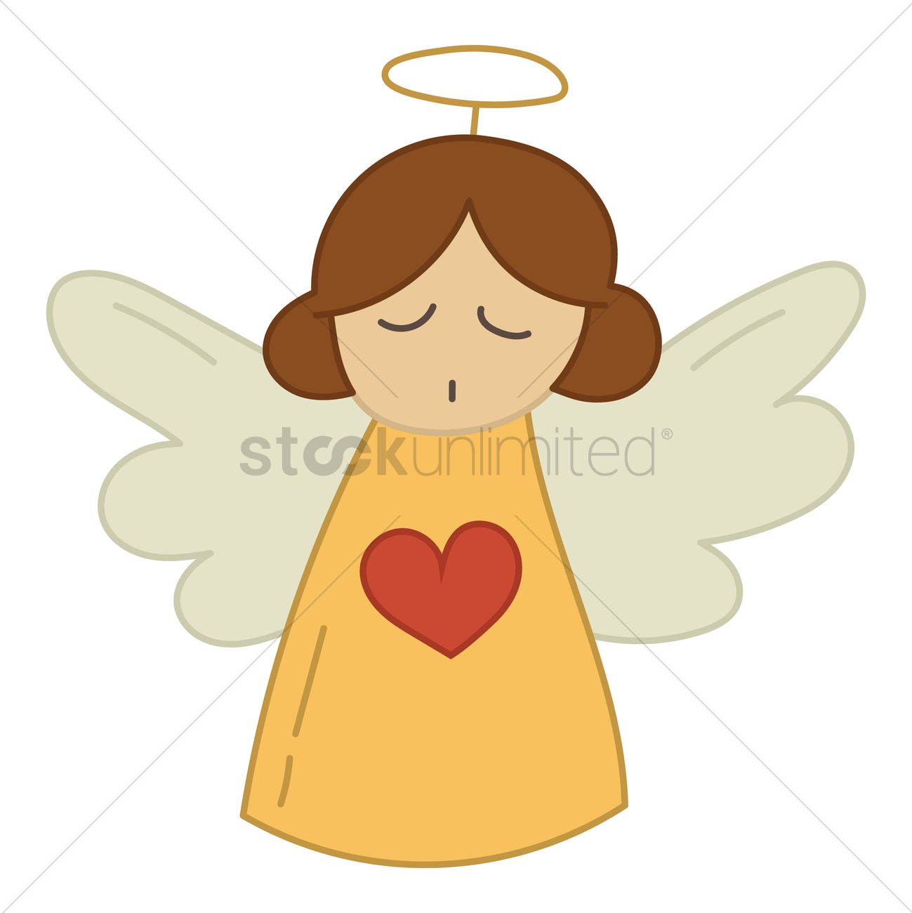 1299x1300 Christmas Angel Vector Image
