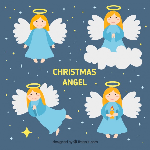 Christmas Angel Vector at Vectorified.com | Collection of Christmas ...