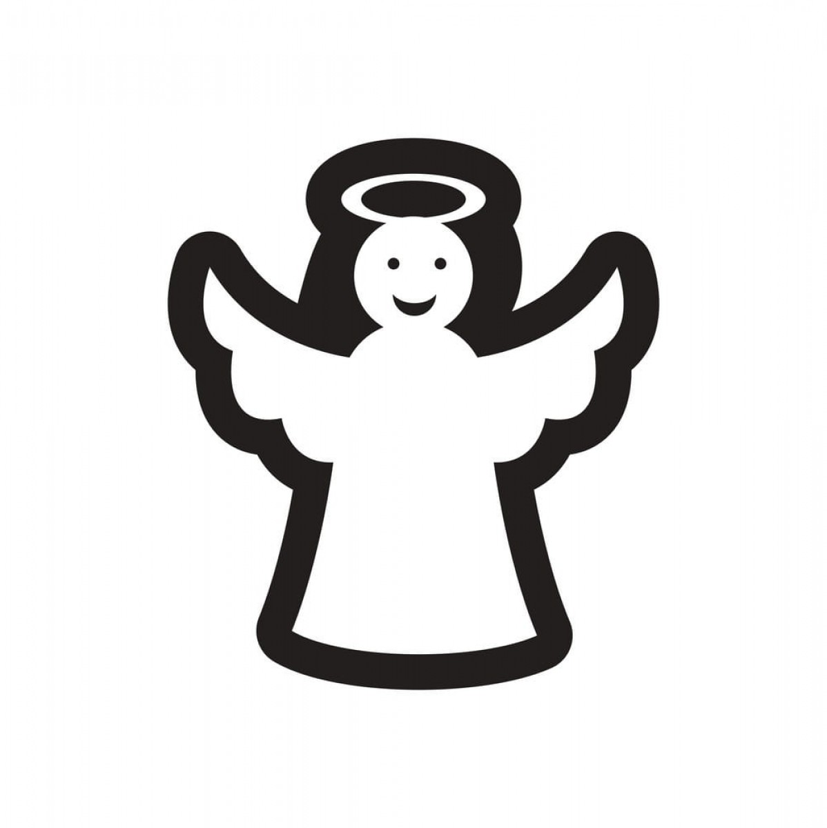 Christmas Angel Vector at Vectorified.com | Collection of Christmas ...