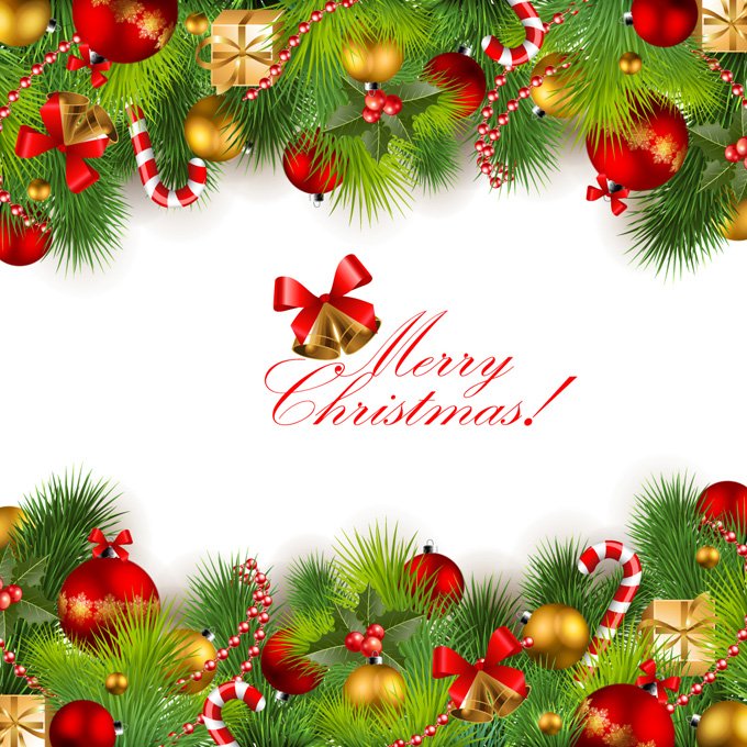 680x680 Free Christmas Background Border Files, Vectors Graphics