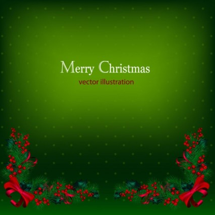 423x424 Green Styles Christmas Background Vector Free Download