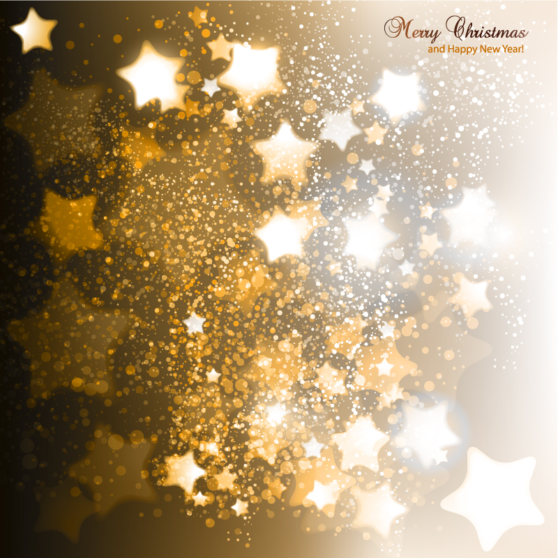 800x800 Luminous Stars Christmas Background Vector Free Vector Graphic