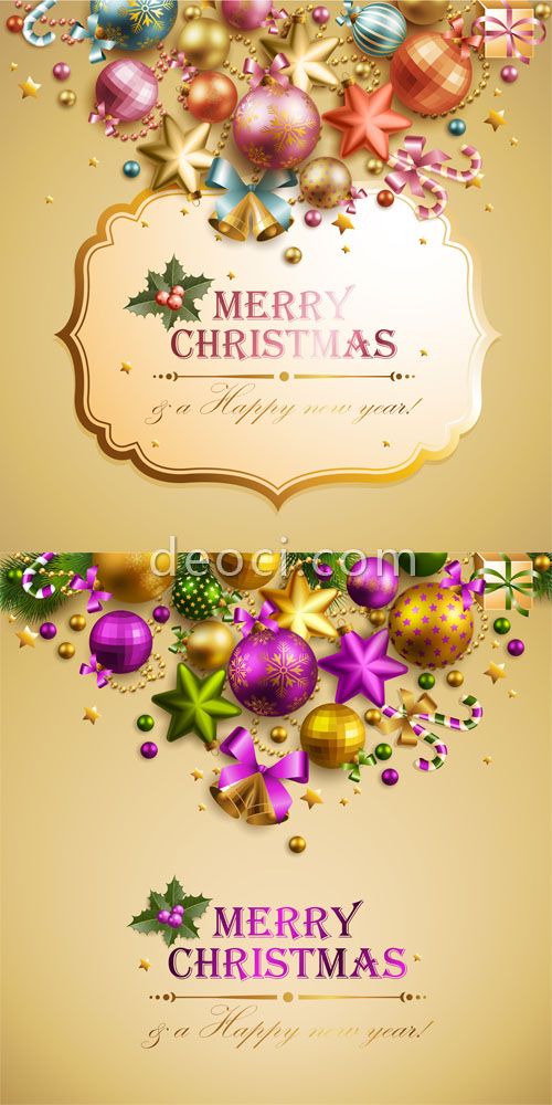 Christmas Background Vector Free Download