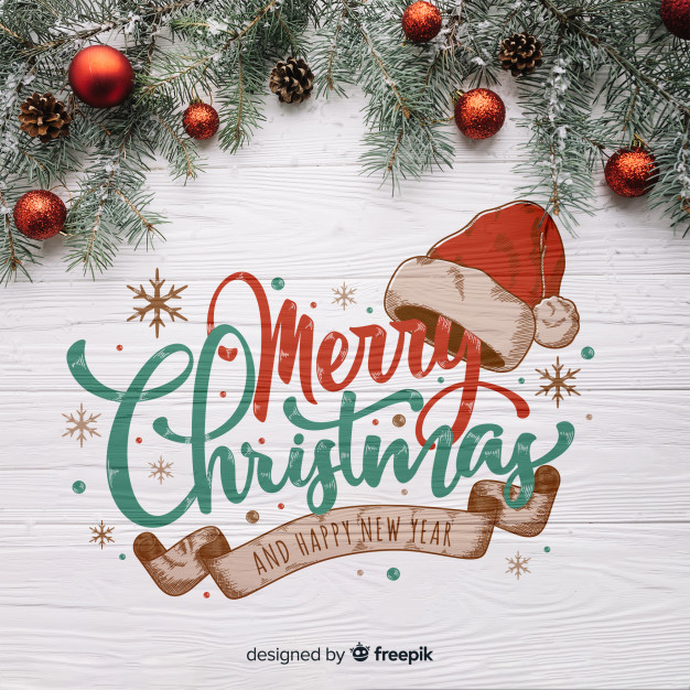 626x626 Trend Wooden Christmas Background Vector Free Download