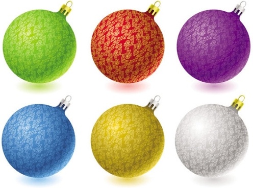 496x368 Christmas Ball Vector Free Vector Download