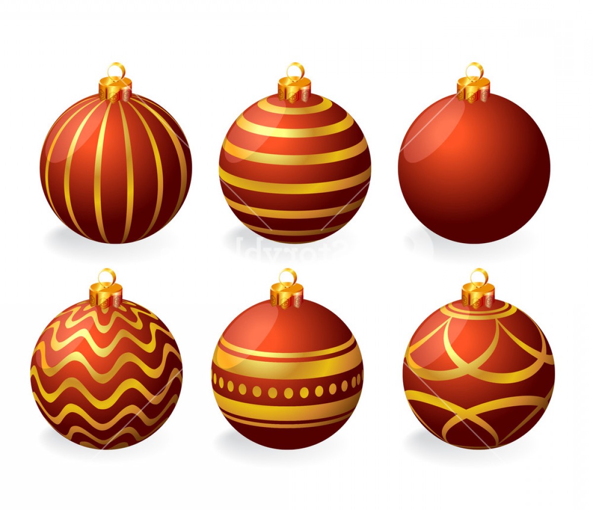 1200x1032 Red And Gold Christmas Balls Vector Rdnrrxu Jgmxj Newwaysys
