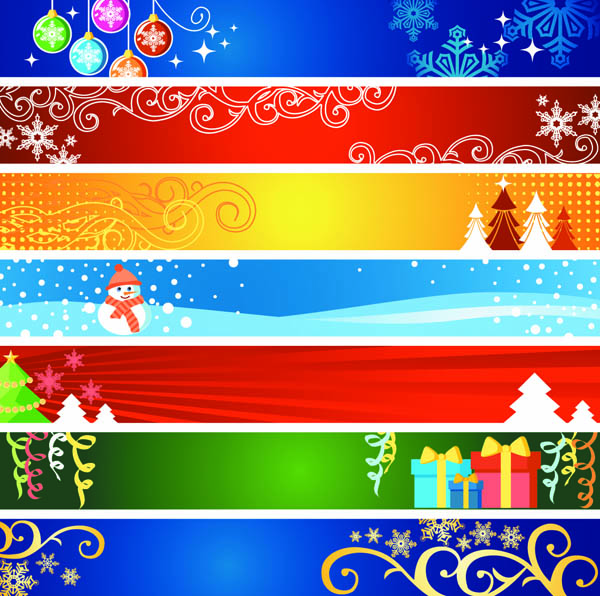 600x596 Exquisite Christmas Banner
